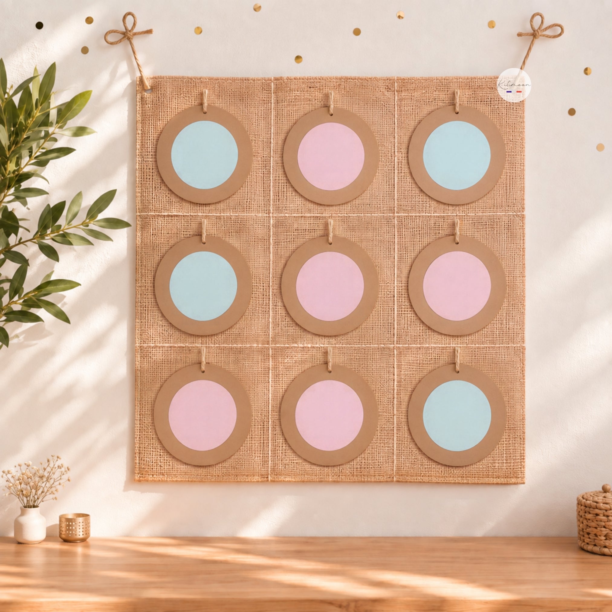 Morpion Gender Reveal 