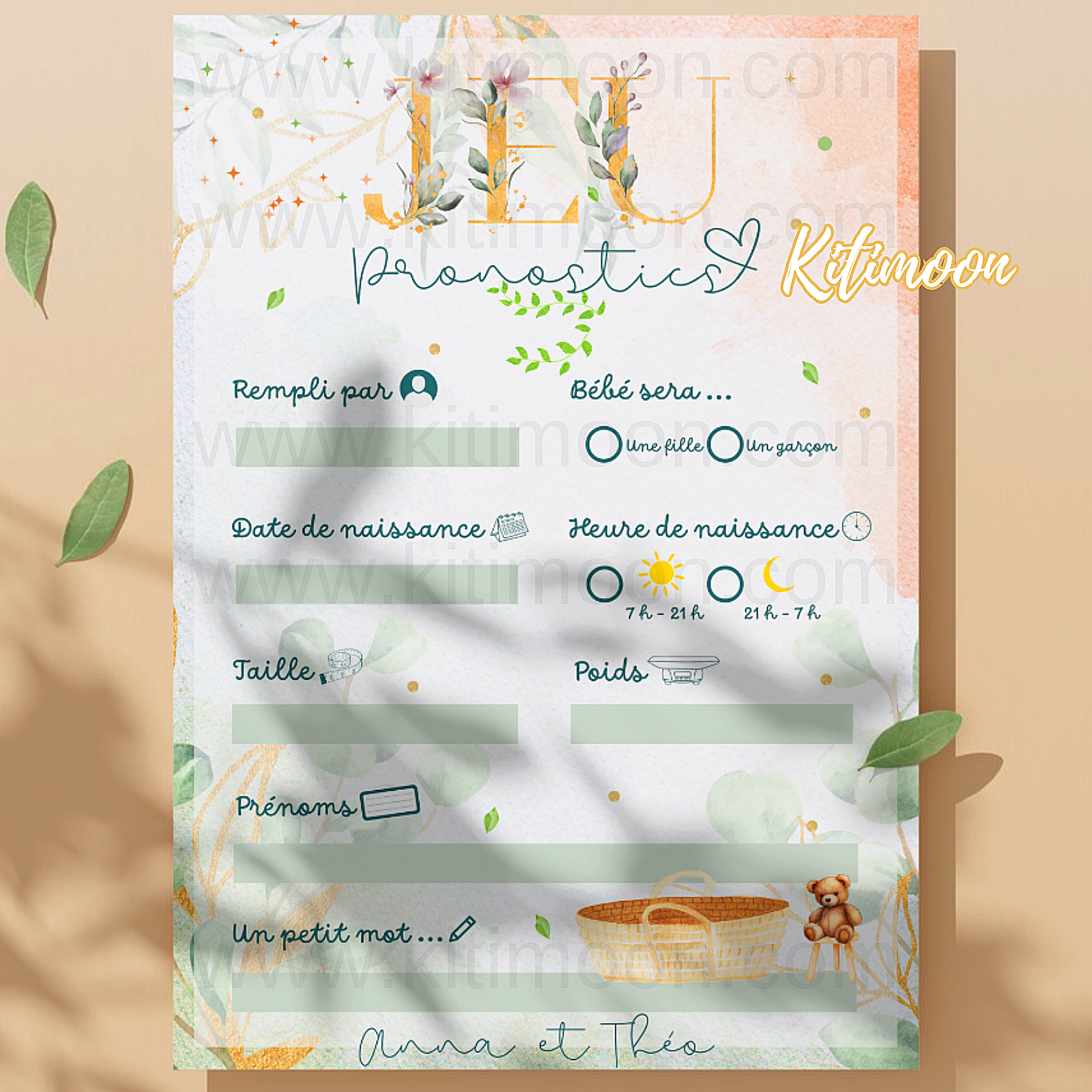 Jeu Pronostic Naissance