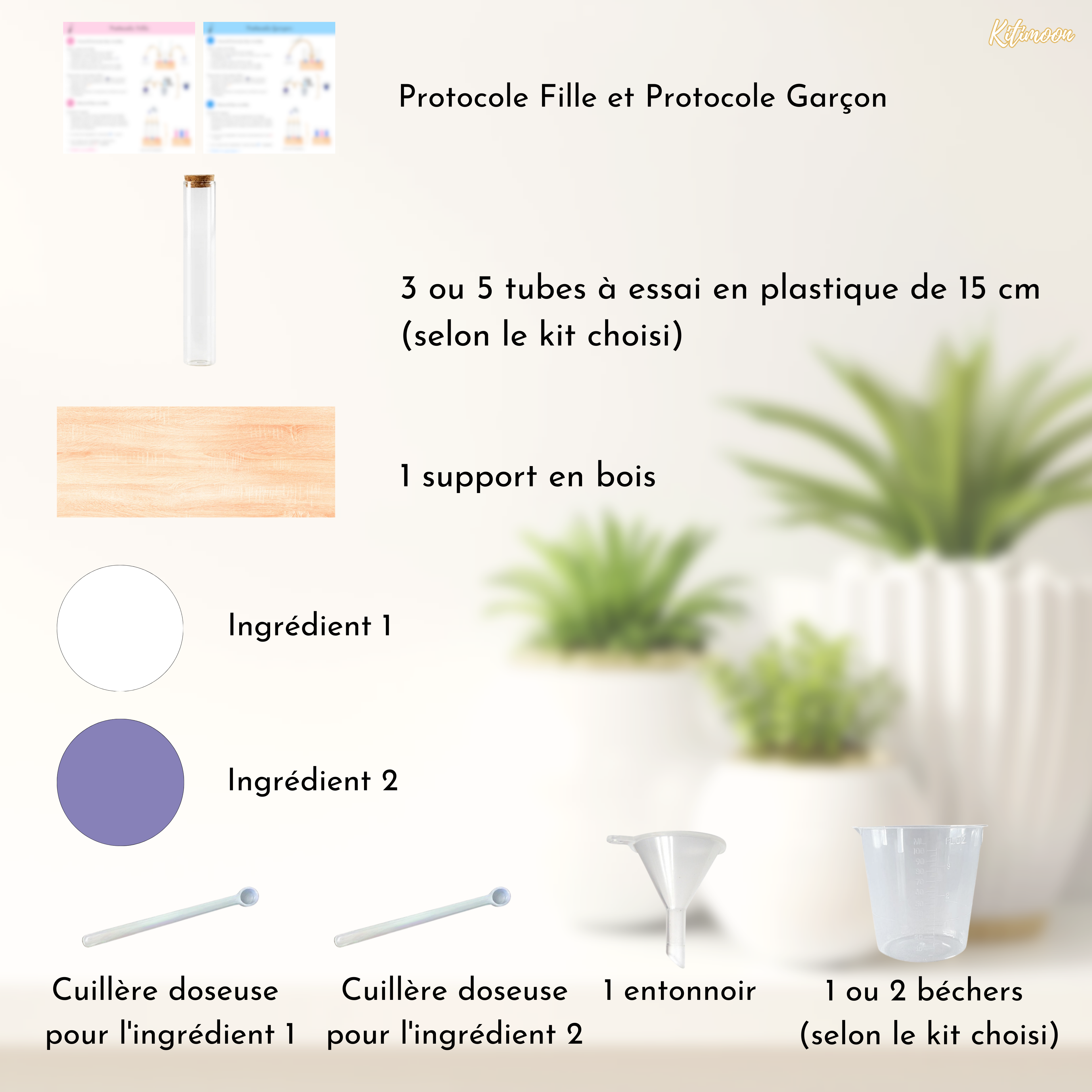 Kit Liquide Magique Gender Reveal