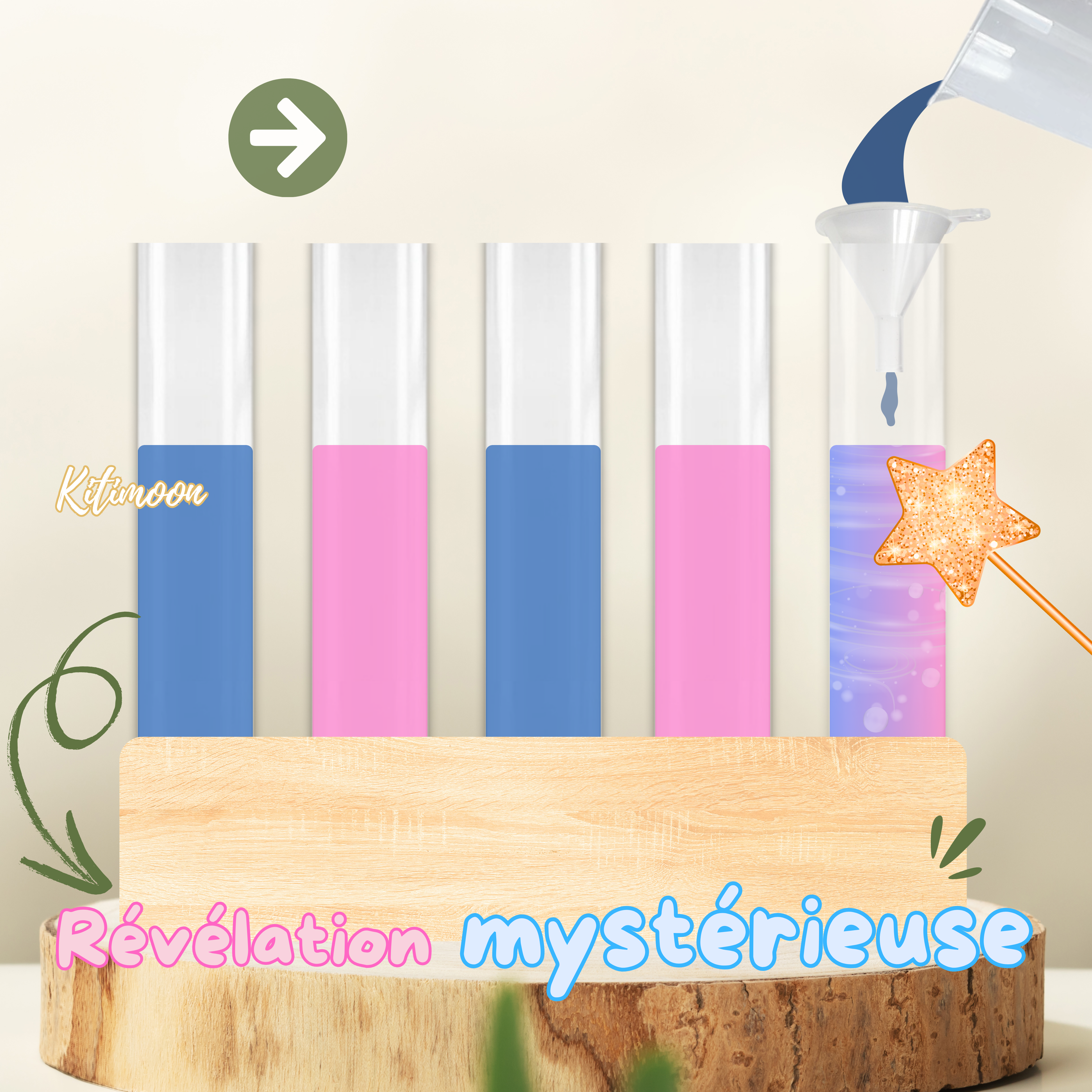 Liquide Magique Gender Reveal